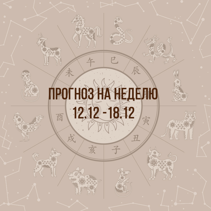 Прогноз на неделю с 12 по 18 декабря