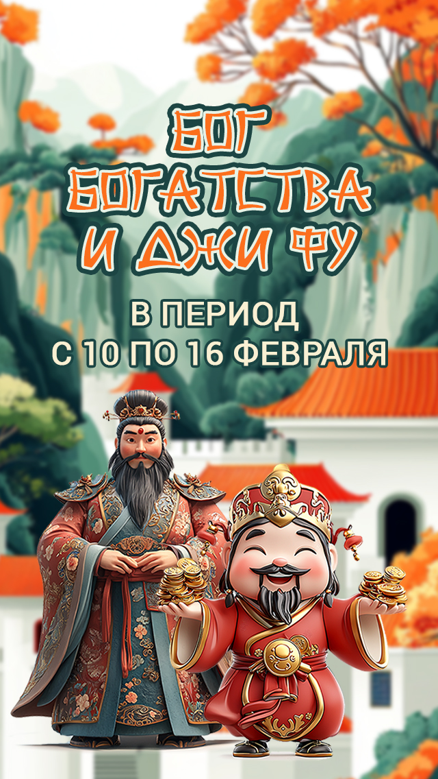 Прогноз на неделю (10-16) : Бог богатства и Джи Фу