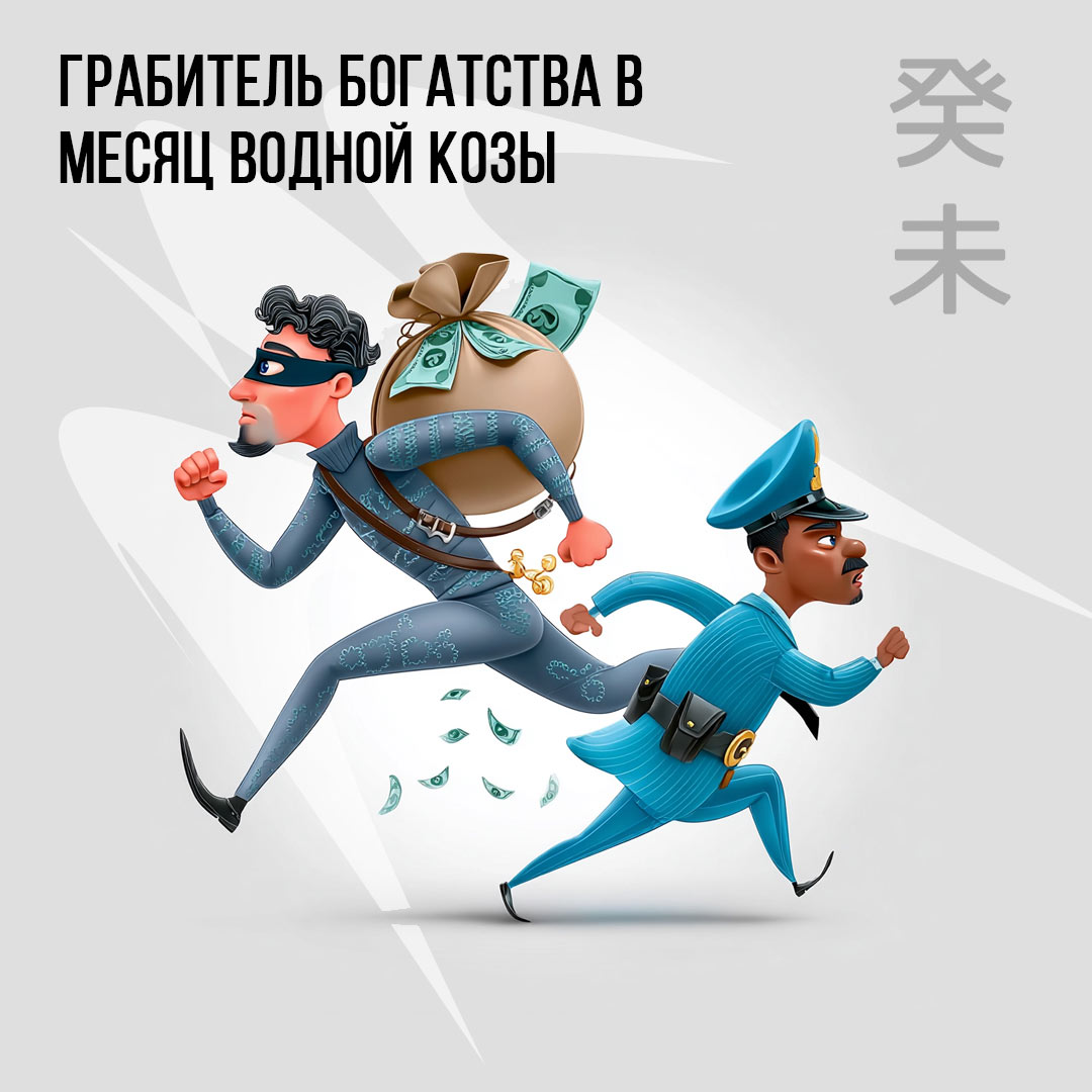 Грабитель Богатства в Июле (месяц Водной Козы)