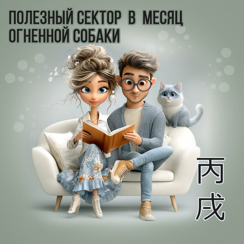 Полезный сектор в Октябре (месяц Огненной Собаки)
