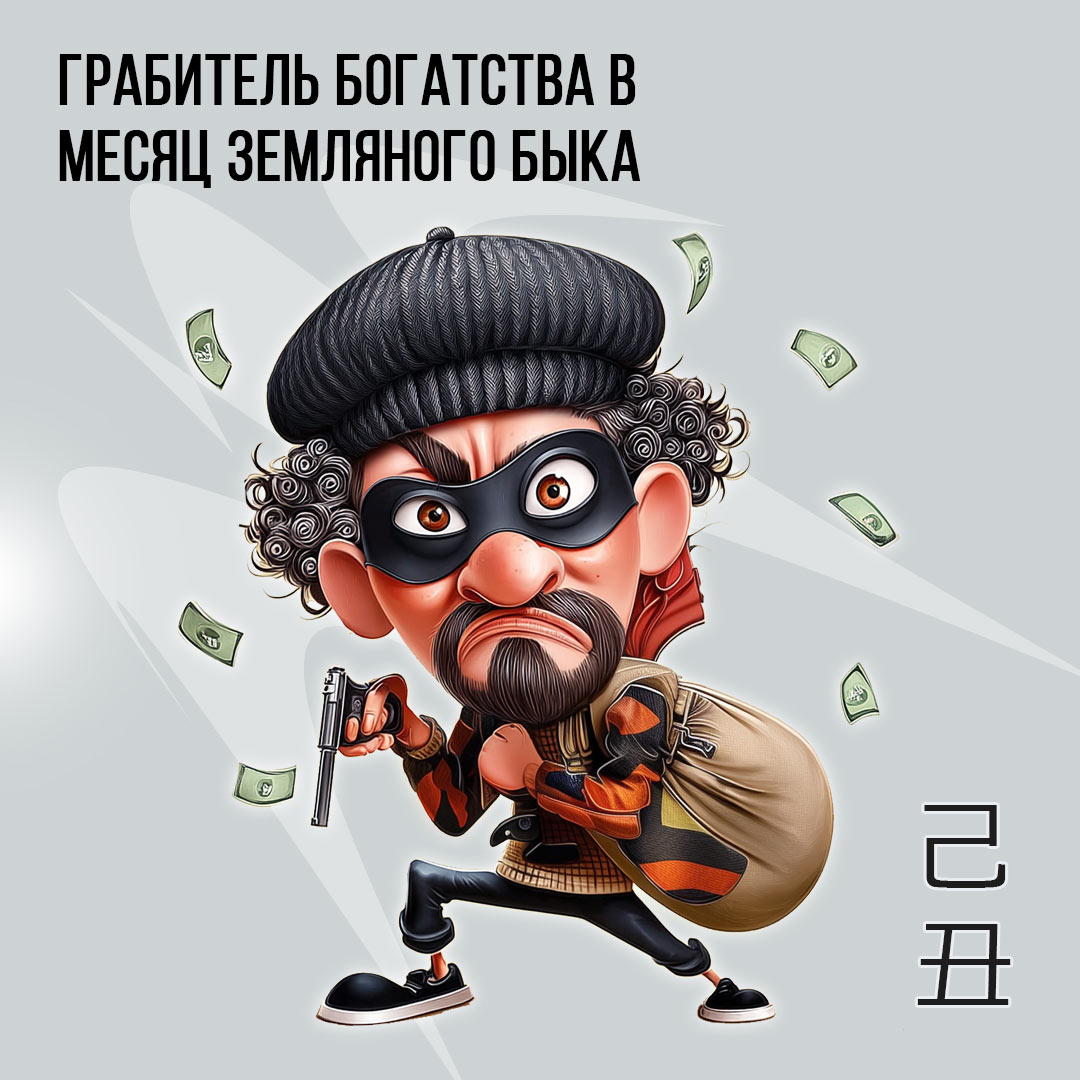 Грабитель богатства в Январе (месяц Земляного Быка 己丑)